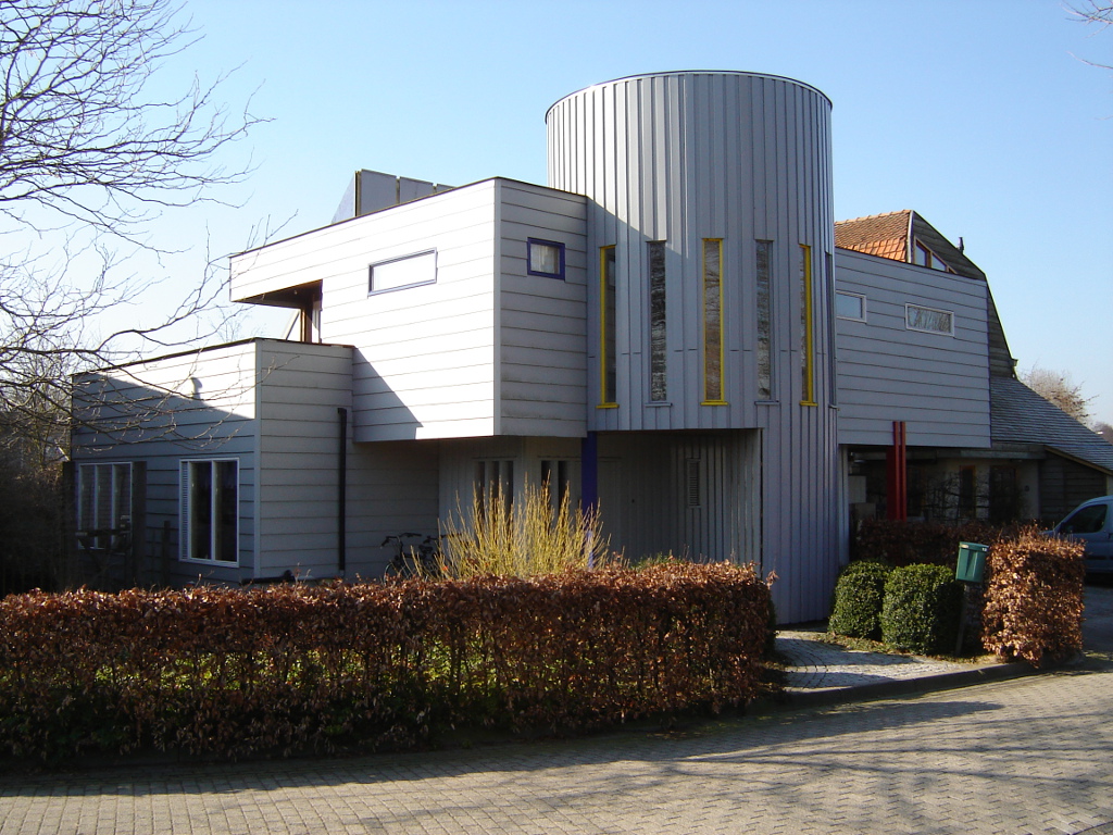 Foto: Finnlogs moderne architectuur houtbouw