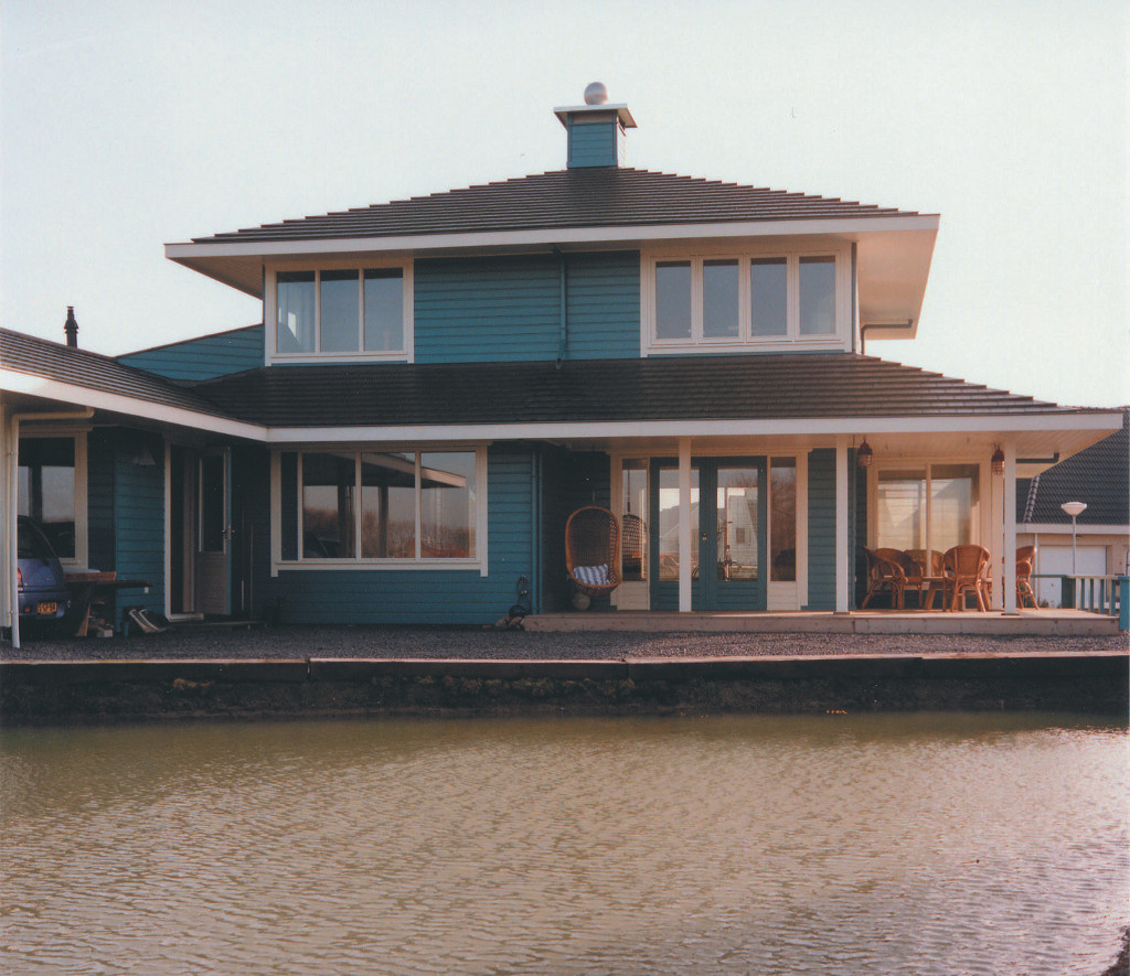 Foto: Finnlogs pagode houtskeletbouw houtbouw