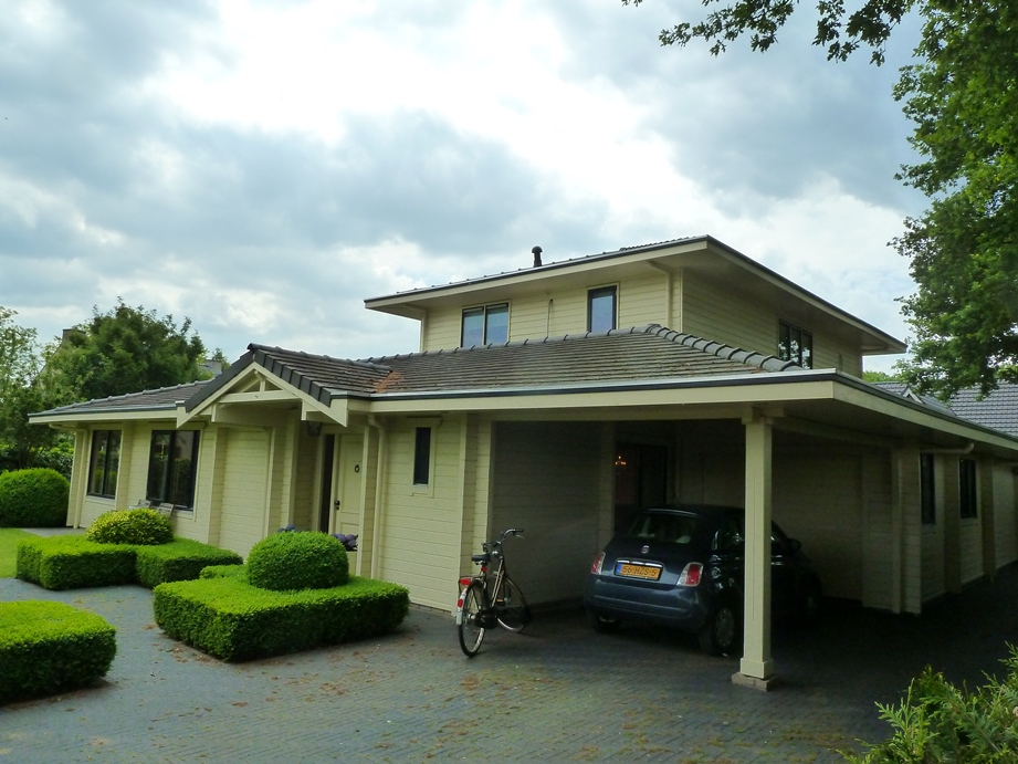 Foto: Finnlogs houtbouw logbouw pagode variant 1