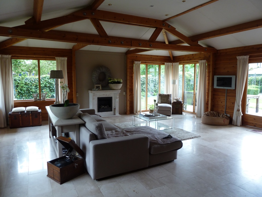 Foto: Finnlogs houtbouw logbouw pagode variant 11