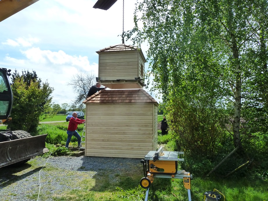 Foto: Finnlogs houtbouw houtskeletbouw Orthodox kapelletje 19
