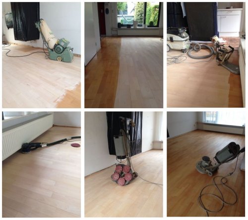 Foto: Schuren vloeren