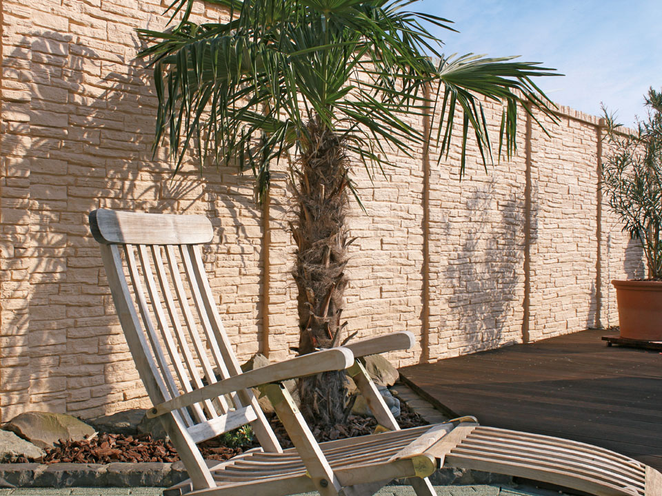 Foto: Betonschutting modern design  nostalgie