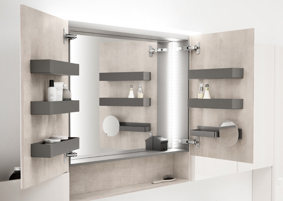 Foto: Wonennl Sphinx badkamermeubel serie Acanto spiegelkast