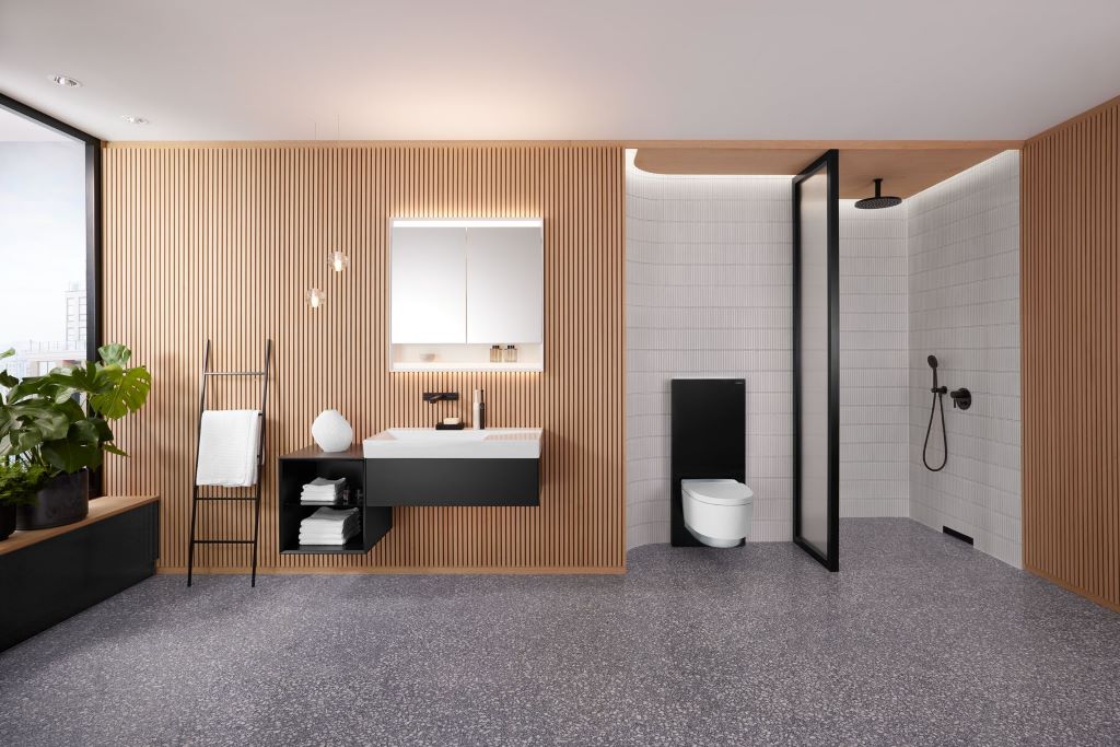 Foto: Wonennl 2023 Geberit AquaClean Mera chrome with Monolith ONE Big Size