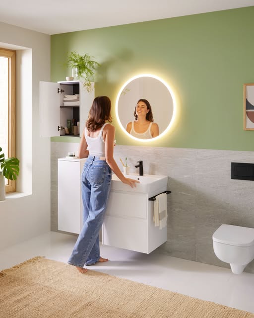 Foto : Begin je dag in rust: de serene badkamer