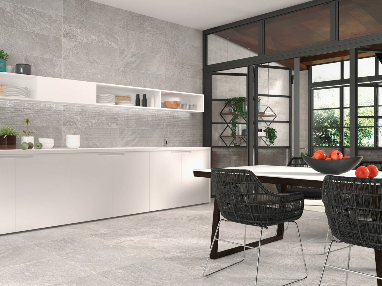 Foto: w3 Mirambel Pearl in woonkamer