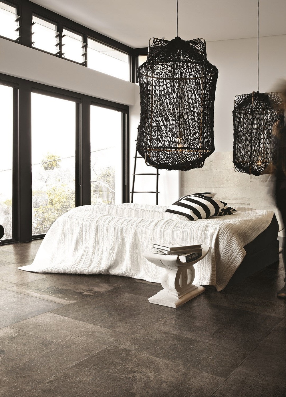 Foto: Nibo Stone keramische tegels slaapkamer  3 