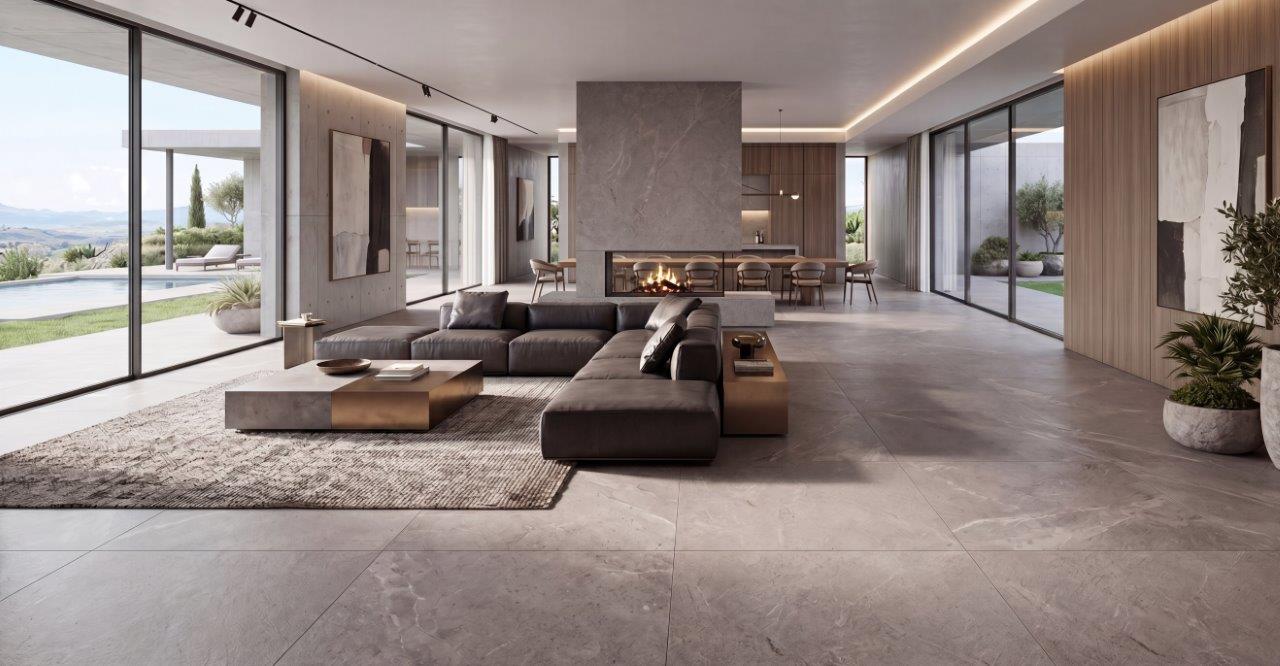 Foto: luxe moderne villa aangepast