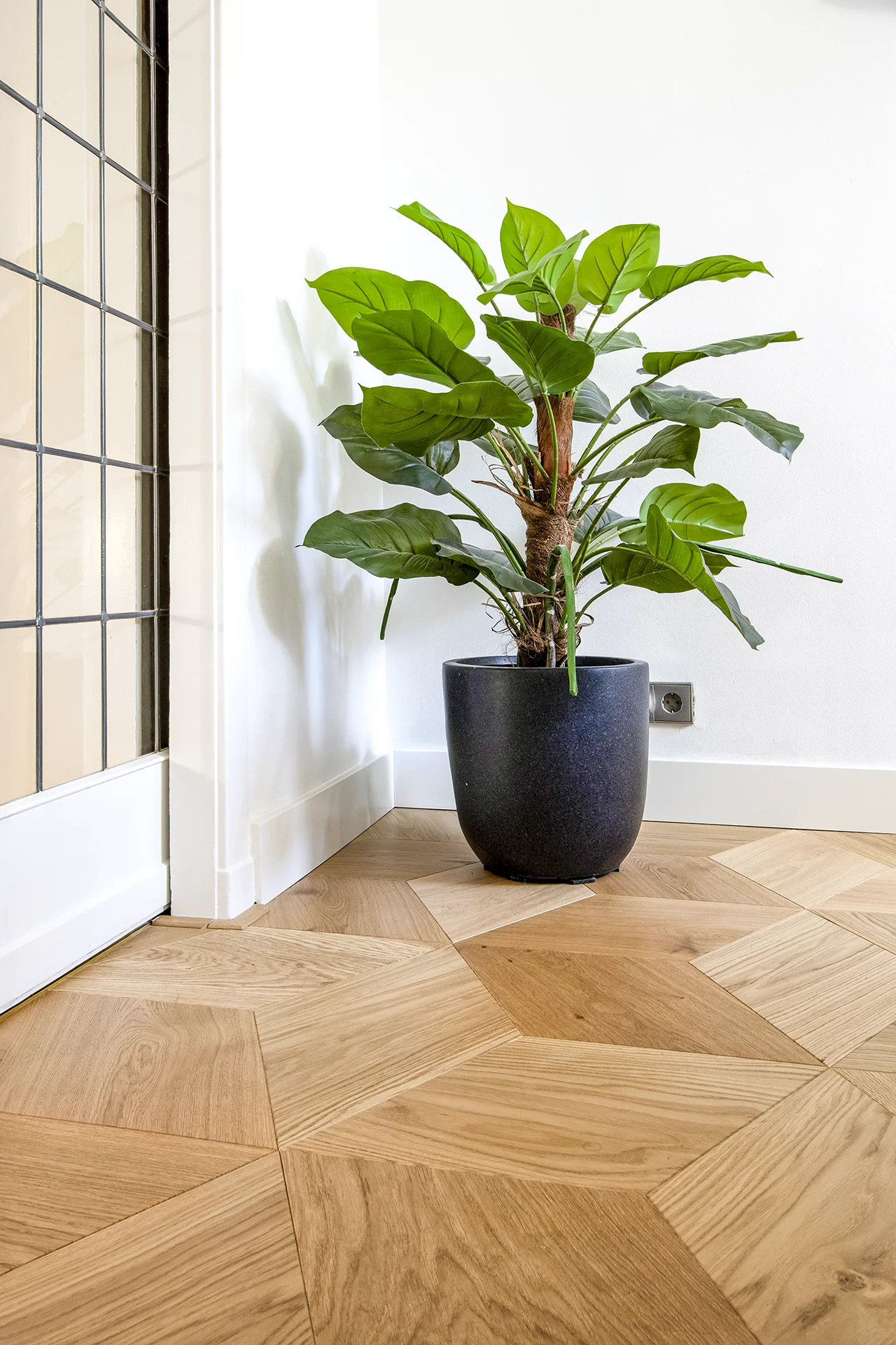 Foto: Dual Parquet reg    Euro eiken 1 Bis CUBE 15 4 x 260 mm incl  4 velling   Pure geolied  Cinzento 50450  3