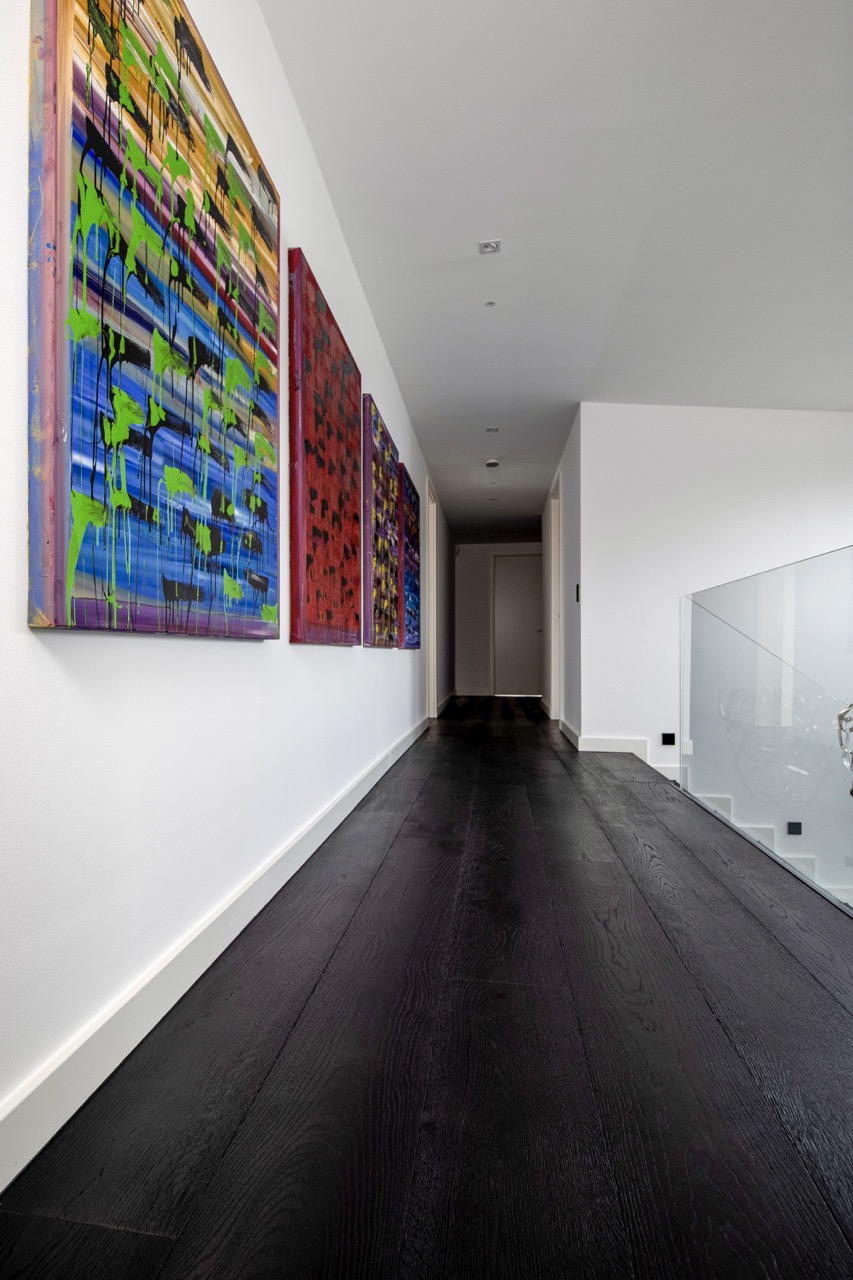 Foto: Dual Parquet reg  Eur  Eiken Rustiek A B 15 4 x 240   Cinzento 90200 04 groot