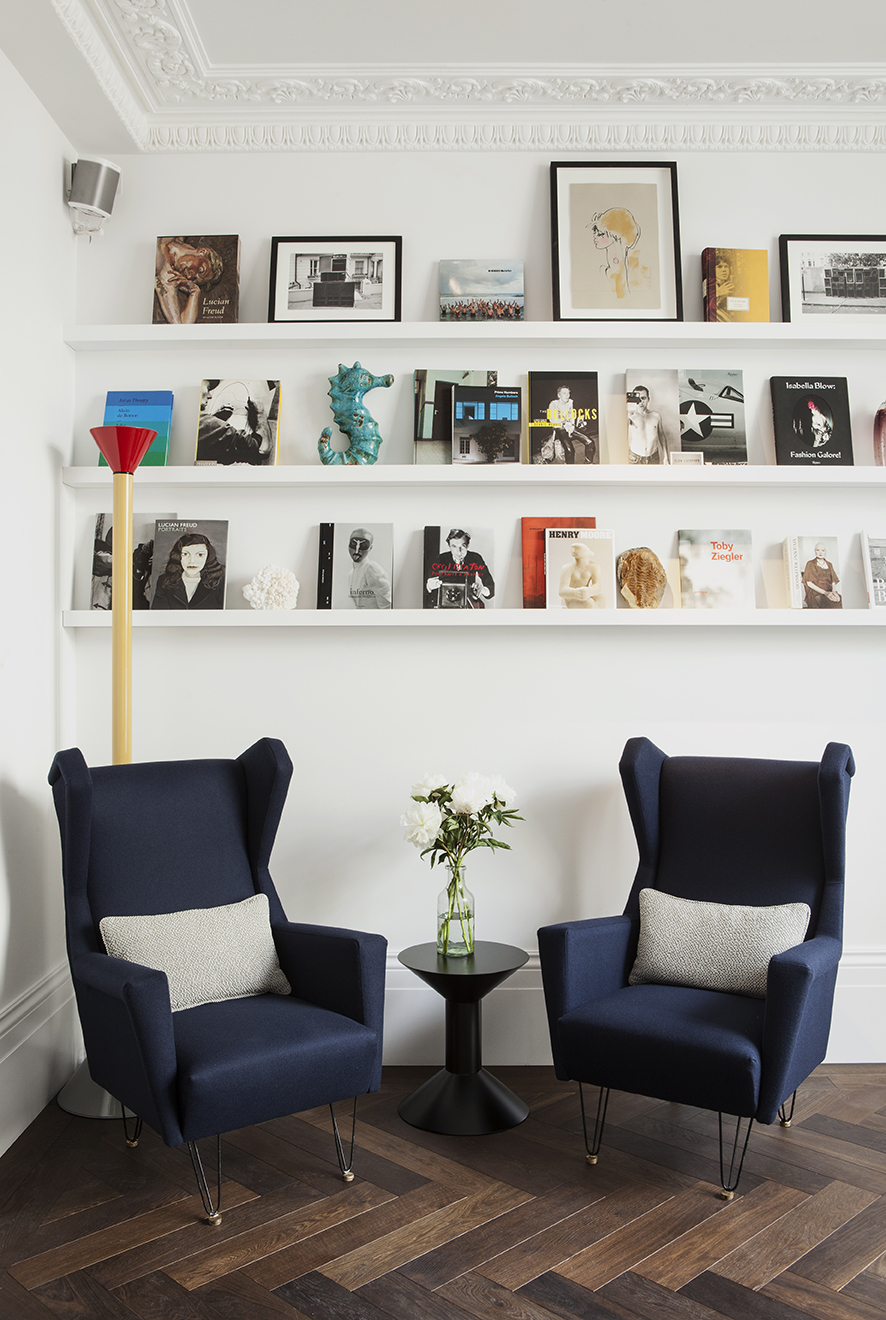 Foto: Laslett Hotel, Library detail, photo by Ana Cuba mail