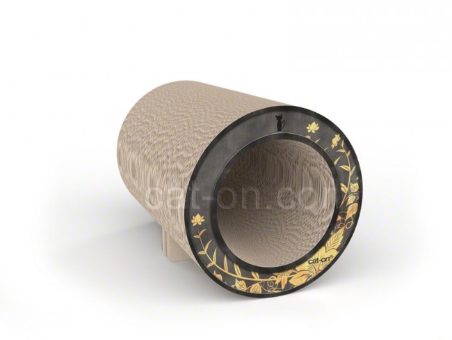 Foto: 8 3 quality cat cat on le tube medium krabplank krabmeubel golf karton