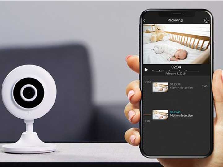 Foto : Review - Smartwares Wi-Fi camera voor binnen Wi-Fi camera indoor